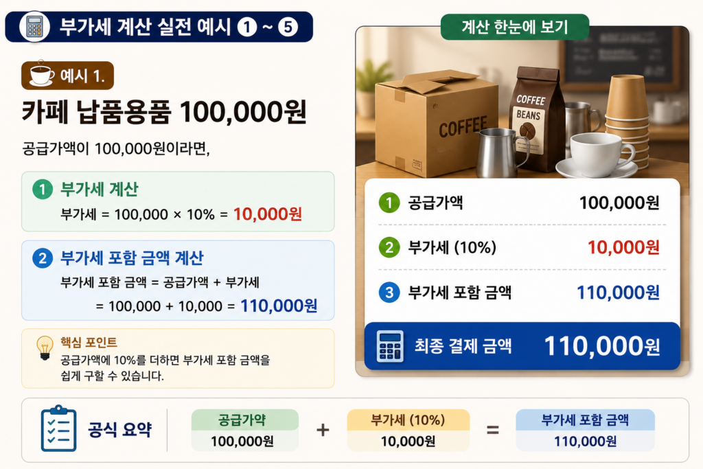 부가세 계산법