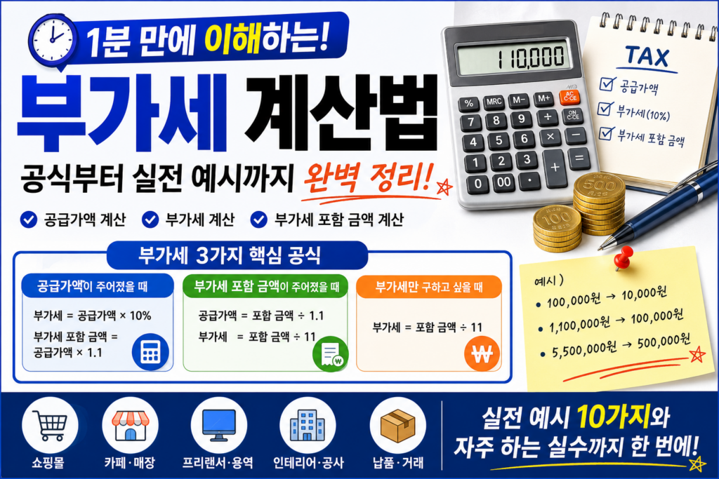 부가세계산법