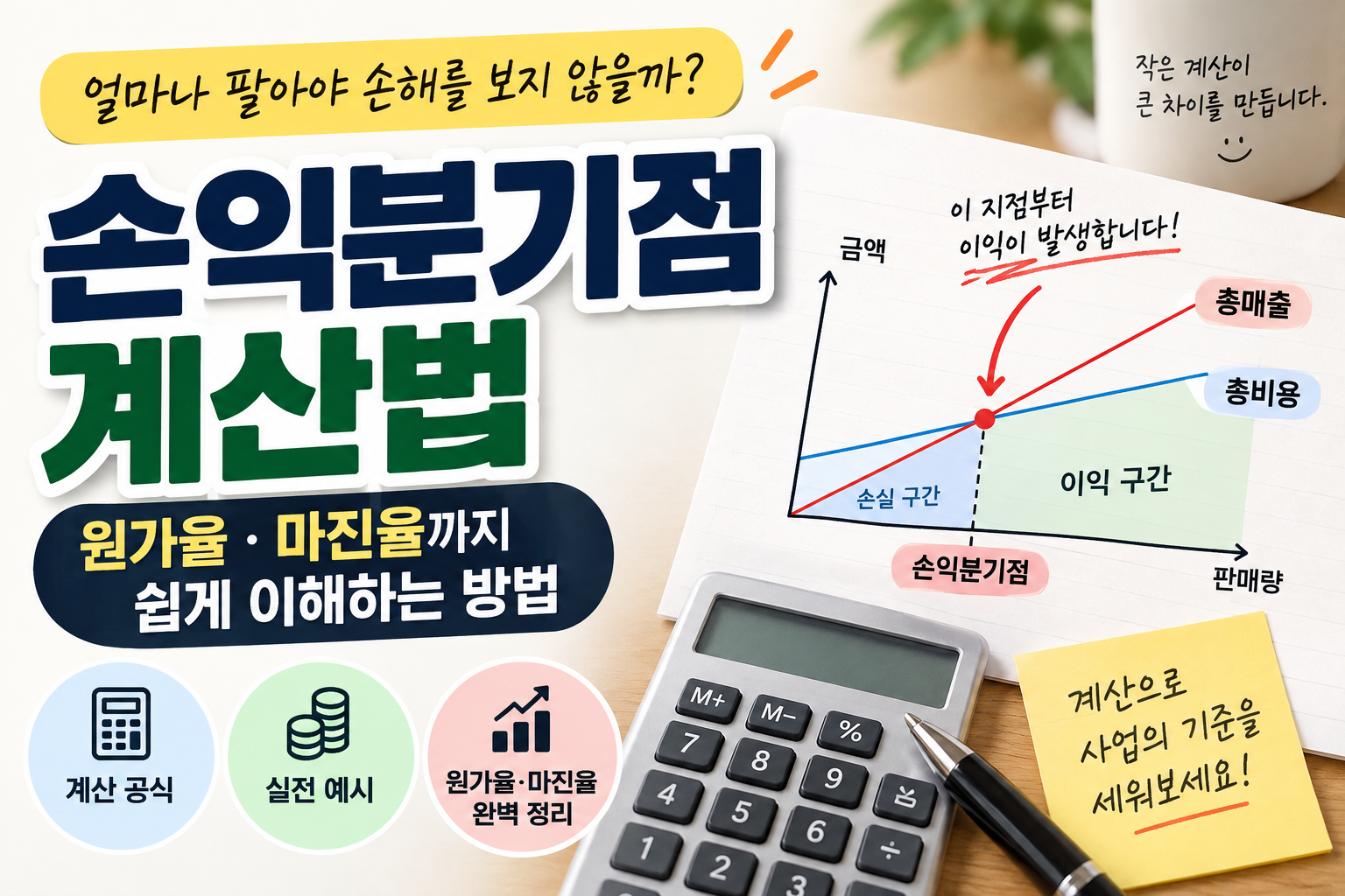 손익분기점 계산법