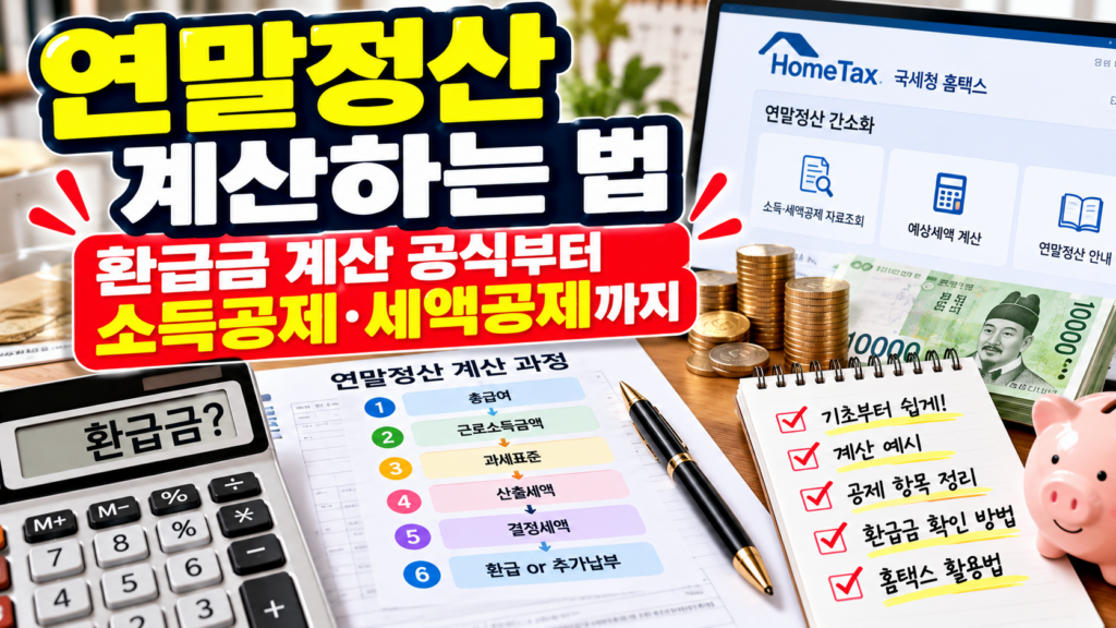 연말정산 계산
